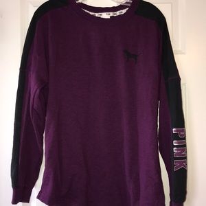 PINK Plum Colored Sweatshirt